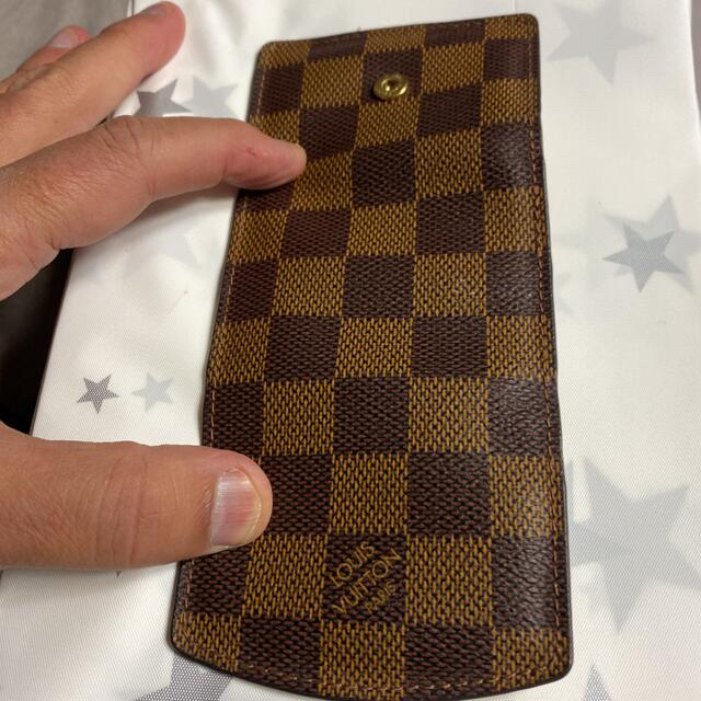 ケース付 ルイヴィトン LOUIS VUITTON カフス 四面 ロゴ 3