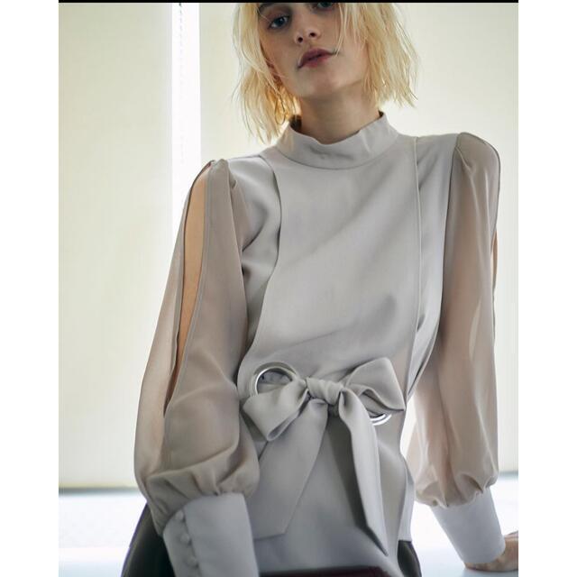 【rina28さま専用】apron lady blouse | フリマアプリ ラクマ