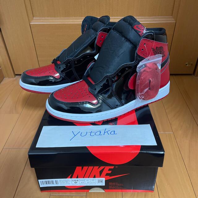 NIKE AIR JORDAN1 RETRO HIGH OG US9.5SNKRS購入時期