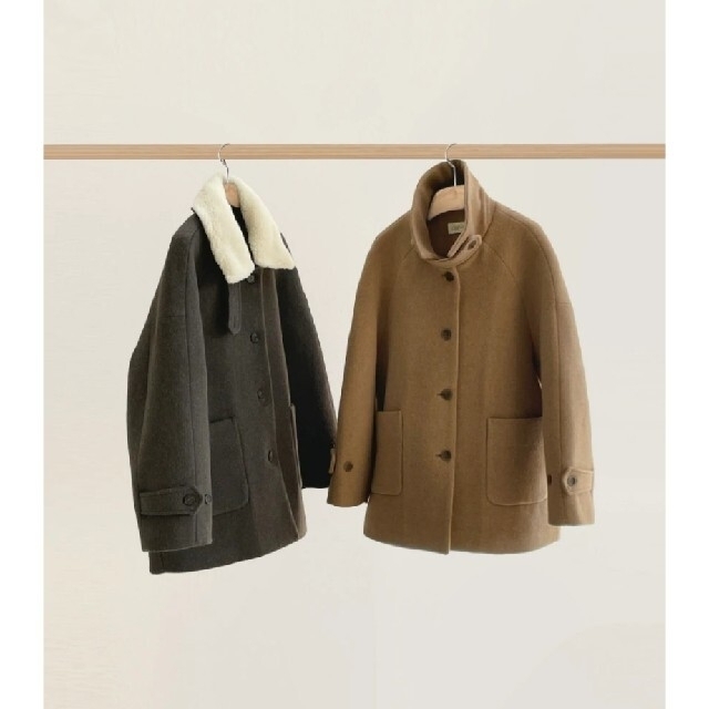 2022年春の 【Leday】Ounce coat韓国コート collar fur base - その他