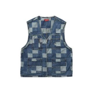 シュプリーム(Supreme)のsupreme Patched Denim Vest(ベスト)