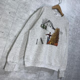 90's vintage DELTA BODY Farm Art Sweat(トレーナー/スウェット)