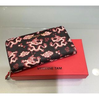 ヴィヴィアンタム(VIVIENNE TAM)の【ヴィヴィアンタム 】GRAFFITI DRAGON LONG WALLET財布(財布)