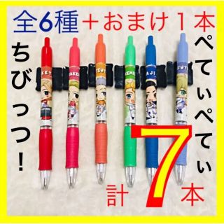 東京リベンジャーズ ラバー付きペン ちびっつ！ぺてぃぺてぃ  全6種　ボールペン(キャラクターグッズ)