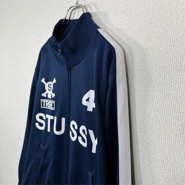 STUSSY(ステューシー)の【美品】ステューシー/STUSSY ジャージ トップ　ロゴ プリント　SSロゴ メンズのトップス(ジャージ)の商品写真