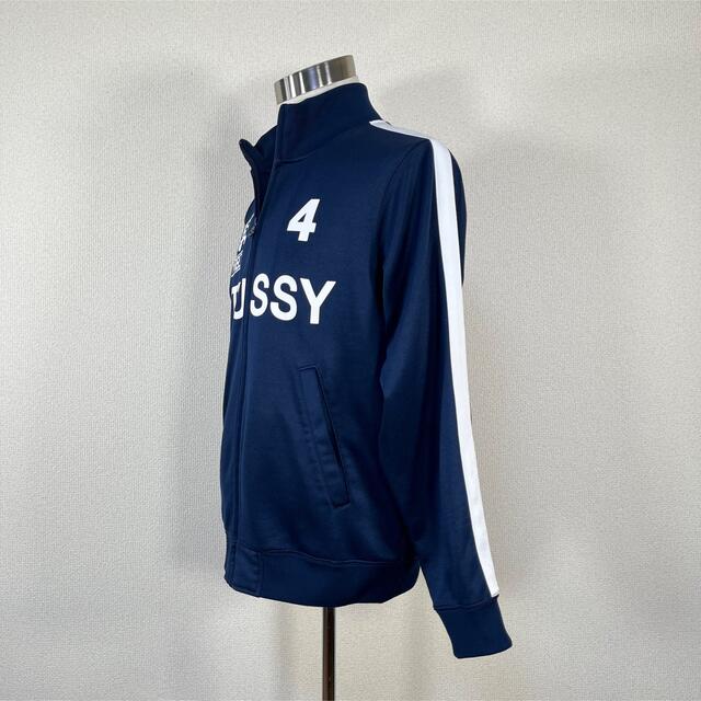 STUSSY(ステューシー)の【美品】ステューシー/STUSSY ジャージ トップ　ロゴ プリント　SSロゴ メンズのトップス(ジャージ)の商品写真