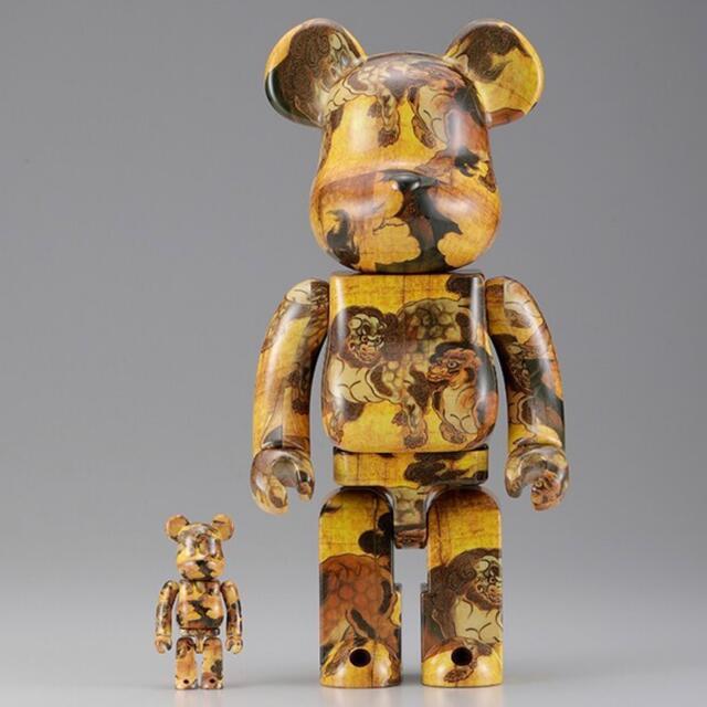 BE@RBRICK 狩野永徳 唐獅子図屏風 100% ＆ 400%