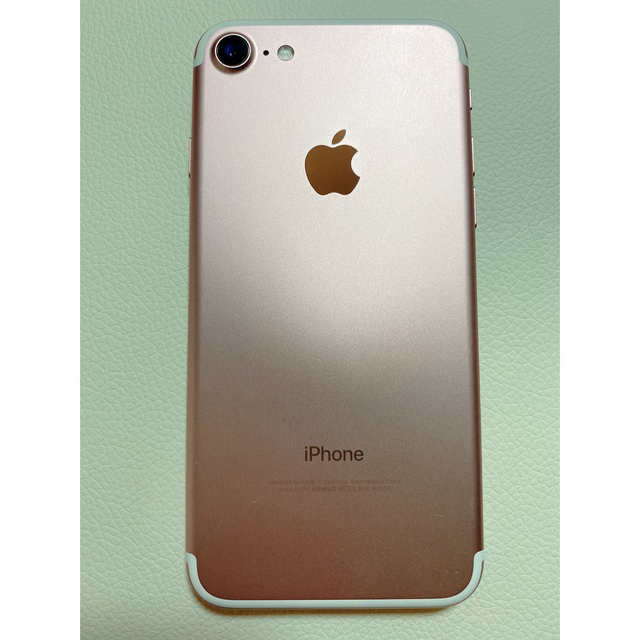 高質で安価 Apple - iPhone7 128GB ローズゴールド バッテリー100% SIMフリー スマートフォン本体