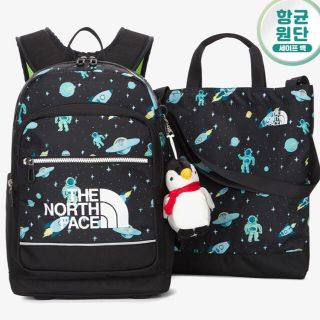 ザノースフェイス(THE NORTH FACE)の新品◯海外限定モデル　キッズ用　バックパックと手さげのセット(リュックサック)