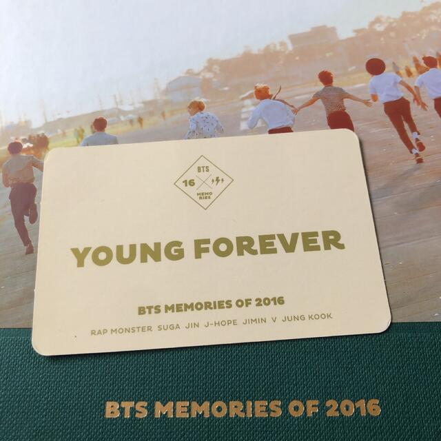 防弾少年団(BTS)(ボウダンショウネンダン)のBTS MEMORIES メモリーズ　YOUNG FOREVER エンタメ/ホビーのCD(K-POP/アジア)の商品写真