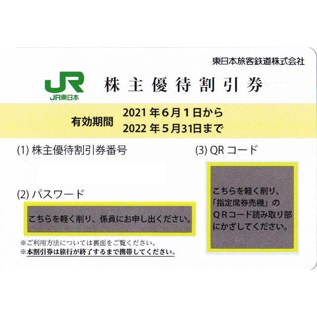 JR東日本 東日本旅客鉄道 株主優待券 5枚+株主サービス券1冊 豊富な
