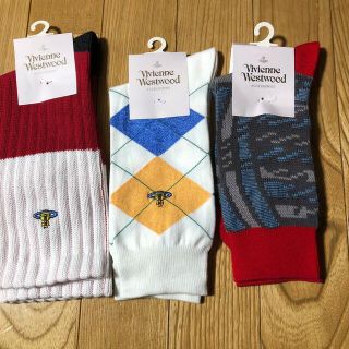 ヴィヴィアンウエストウッド(Vivienne Westwood)の新品　ビビアンウエストウッドソックス3点(ソックス)