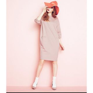 ピーチジョン(PEACH JOHN)の■新品＊PJ最新＊公式HP完売＊ワンピ＊アッシュピンク(ひざ丈ワンピース)