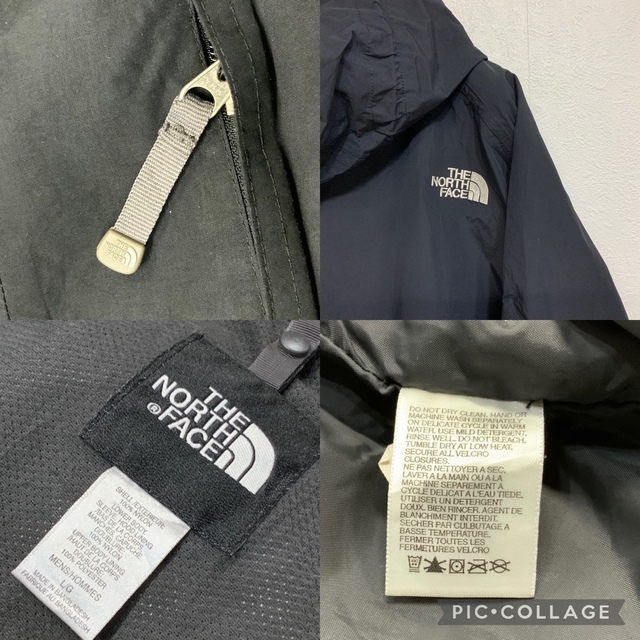 THE NORTH FACE(ザノースフェイス)の人気カラー THE NORTH FACE マウンテンパーカー ブラック ホワイト レディースのジャケット/アウター(ナイロンジャケット)の商品写真