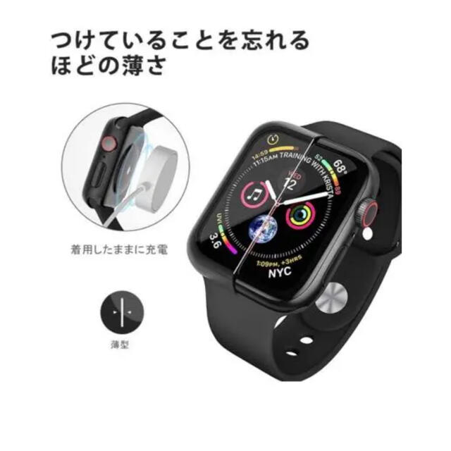 Apple Watch 42mm ケース ガラスフィルム一体  メンズの時計(腕時計(デジタル))の商品写真