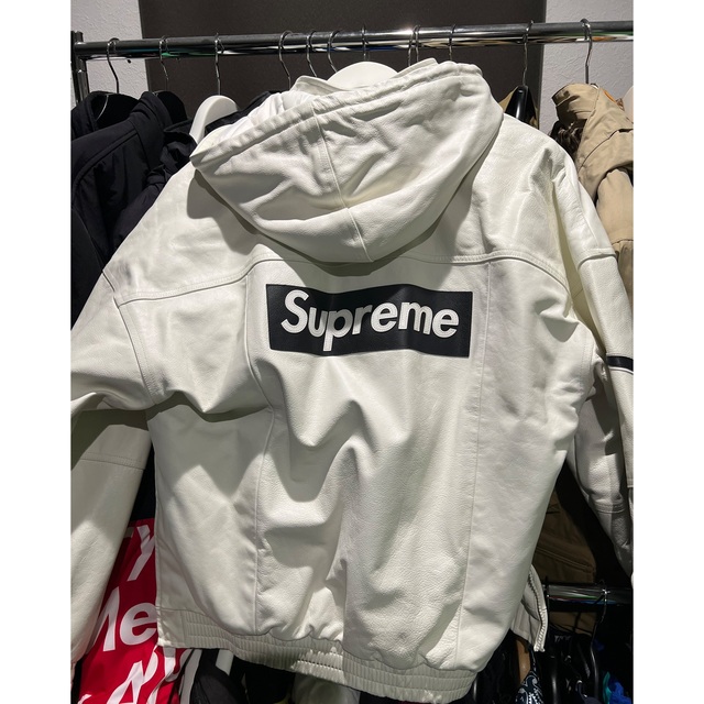 Supreme(シュプリーム)のSupreme Nike Leather Anorak メンズのジャケット/アウター(レザージャケット)の商品写真