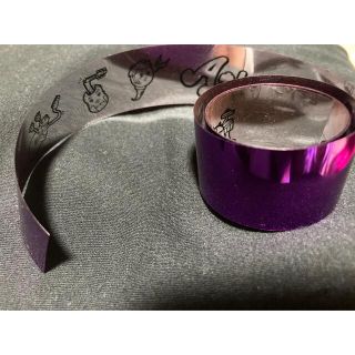 Aぇ！group 銀テープ　紫(アイドルグッズ)