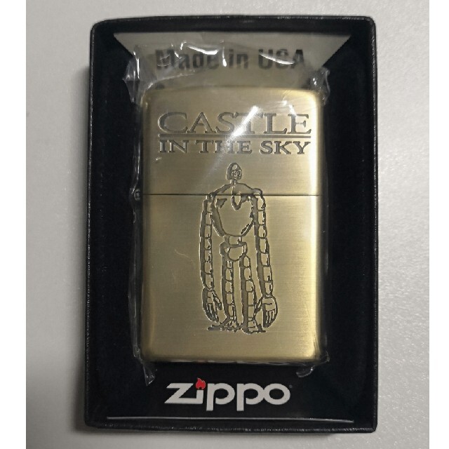 ジッポ ZIPPO ライター スタジオジブリ 『天空の城ラピュタ ロボット兵』 驚きの値段 6200円