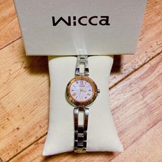 シチズン(CITIZEN)のwicca ソーラー電波腕時計(腕時計)