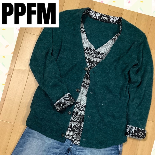 PPFM(ピーピーエフエム)のPPFM  ジレ＆カーディガン   メンズのトップス(カーディガン)の商品写真