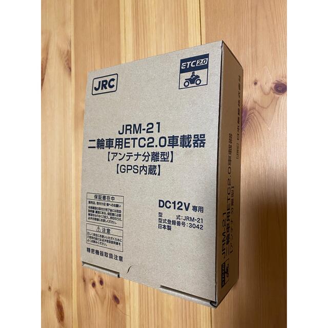 ETC二輪車用ETC2.0車載器　JRM-21  新品未使用