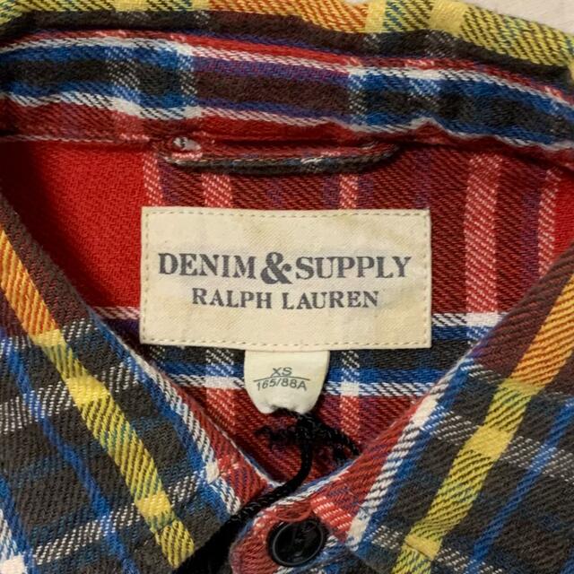 Denim & Supply Ralph Lauren(デニムアンドサプライラルフローレン)のDemim&SupplyRarphLauren(USAビンテージフランネルシャツ メンズのトップス(シャツ)の商品写真