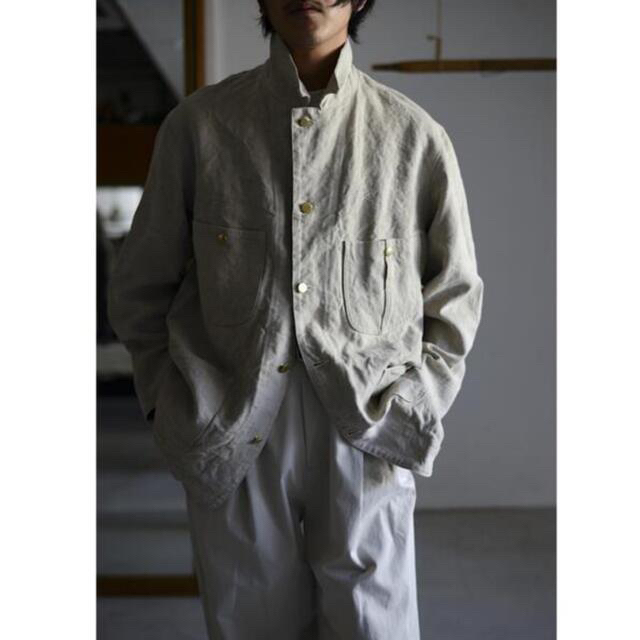通販大人気 COMOLI - A.PRESSE 22SS Coverall Jacket Sage サイズ1の
