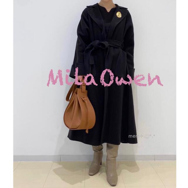 Mila Owen(ミラオーウェン)のミラオーウェン ♡キャメル♡完売♡新品タグ付き♡ミドルドロストショルダーバッグ レディースのバッグ(ショルダーバッグ)の商品写真