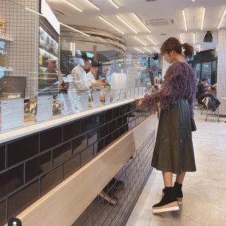 アメリヴィンテージ(Ameri VINTAGE)の前田希美 N WITH.  レザースカート ZARA アメリヴィンテージ(その他)