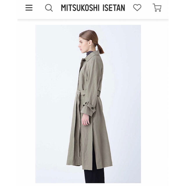 白洋舎済 レア ADORE アドーア コート Sサイズ