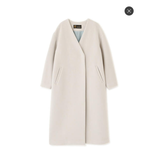 NATURAL BEAUTY BASIC MANTECOノーカラーVコート S 高価値セリー 60.0