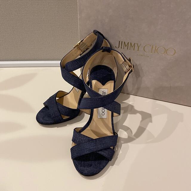 Jimmy Choo デニムサンダル 35