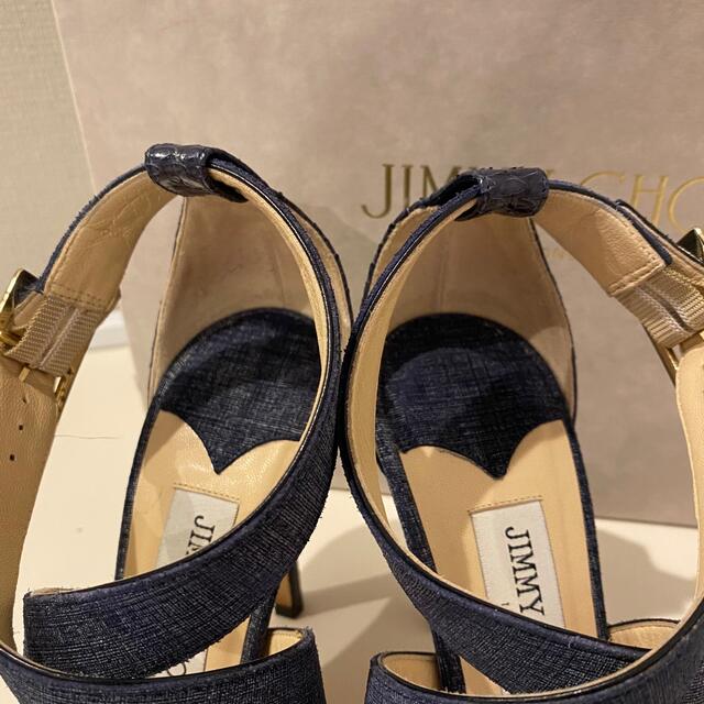 Jimmy Choo デニムサンダル 35