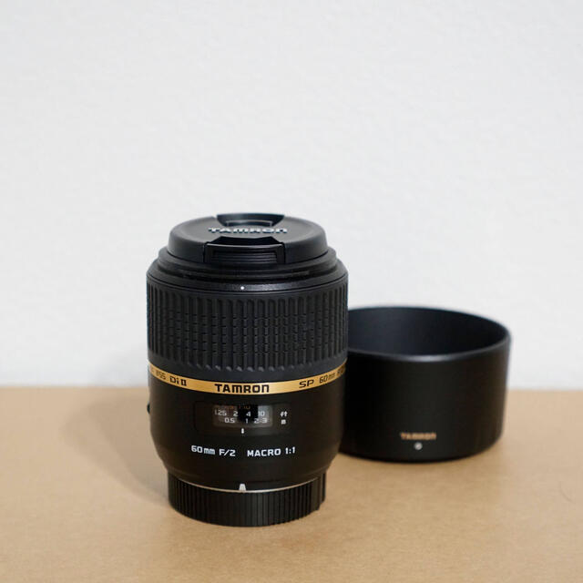 【美品】Tamron 60mm F2 DiII Macro (Nikon用)レンズ(単焦点)