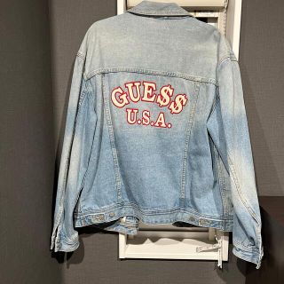 ゲス(GUESS)のGUESS × asap rockyデニムジャケット(Gジャン/デニムジャケット)