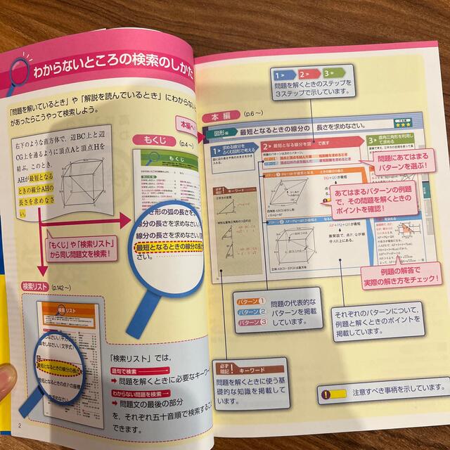 旺文社(オウブンシャ)の高校入試のわからないところ検索ブック　数学 エンタメ/ホビーの本(語学/参考書)の商品写真