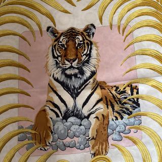 ピンク Hermes - 美品 HERMES エルメス プチカレ タイガー 虎