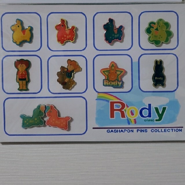 Rody(ロディ)のロディ　ピンバッジ　コンプリートセット エンタメ/ホビーのおもちゃ/ぬいぐるみ(キャラクターグッズ)の商品写真