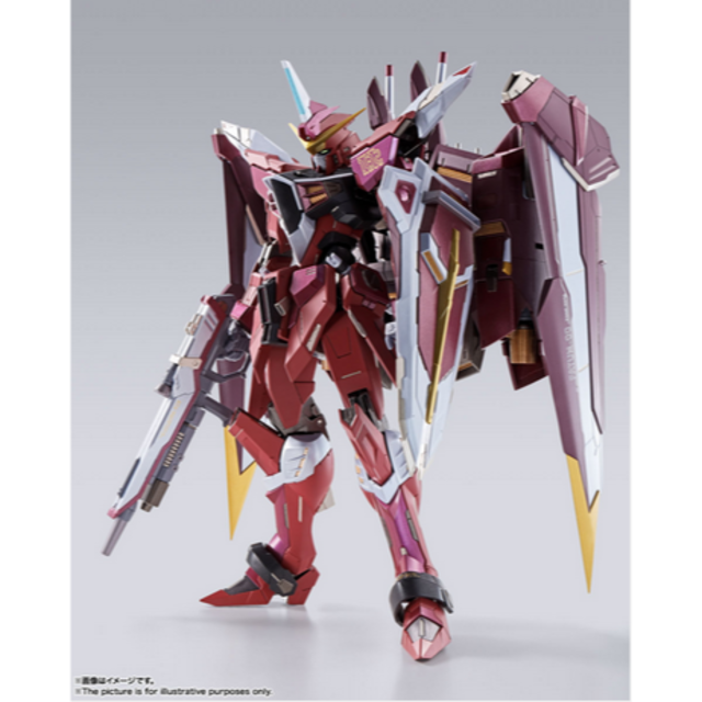 BANDAI(バンダイ)のMETAL BUILD 機動戦士ガンダムSEED ジャスティスガンダム エンタメ/ホビーのテーブルゲーム/ホビー(模型製作用品)の商品写真