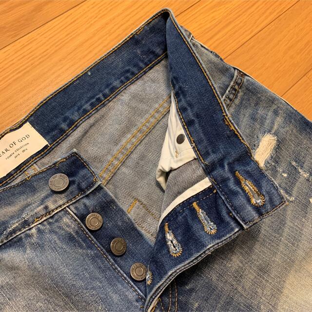 FEAR OF GOD(フィアオブゴッド)のFear Of God 4th Selvedge Denim Vintage メンズのパンツ(デニム/ジーンズ)の商品写真