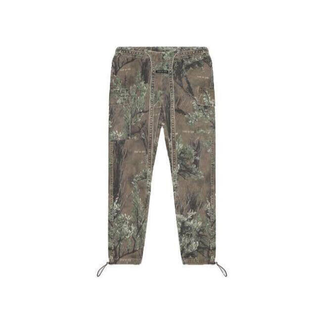 【クリーニング済み】Fear of god ghost camo トラックパンツ