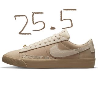 ナイキ(NIKE)のFPAR NIKE SB ブレーザー LOW ベージュ カーキ 25.5(スニーカー)