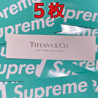 Supreme - Supreme Tiffany BOX ティファニー ステッカー 5枚