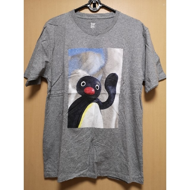 Design Tshirts Store graniph(グラニフ)のpingu × graniph コラボTシャツ Lサイズ メンズのトップス(Tシャツ/カットソー(半袖/袖なし))の商品写真