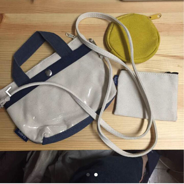 SNOOPY(スヌーピー)のスヌーピー バック&少ポーチ2個セット レディースのバッグ(その他)の商品写真