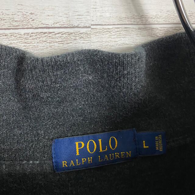 POLO RALPH LAUREN(ポロラルフローレン)の【人気アイテム】ポロラルフローレン☆刺繍ワンポイントロゴハーフジップスウェット メンズのトップス(スウェット)の商品写真