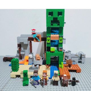 Lego - LEGO マインクラフト 21155 巨大クリーパー像の鉱山の通販 by ...