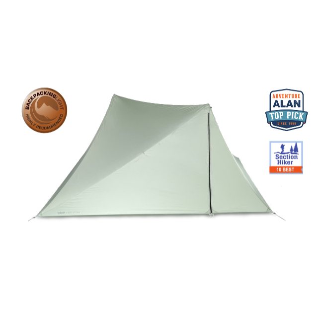 X-MID 2P TENT ウルトラライトテント 2人用22㎡パッキングサイズ