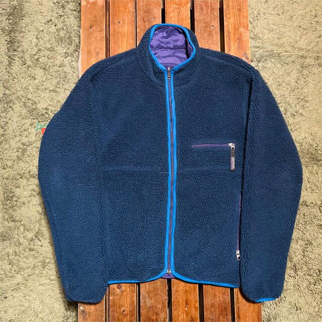 patagonia パタゴニア リバーシブル M グリセード レッドxパープル