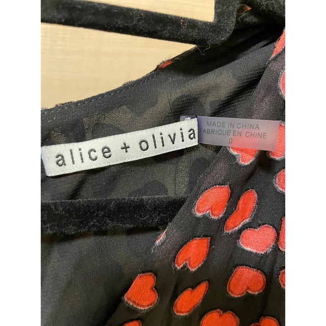 Alice +Olivia アリスアンドオリビア　ハート　ミニワンピース